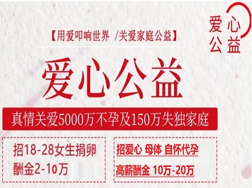 晋城市捐卵助孕生子 爱心志愿者招募